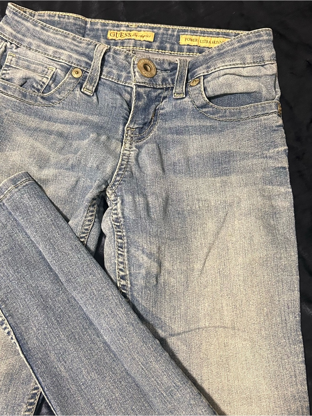 GUESS Light Blue Skinny Jeans for Women